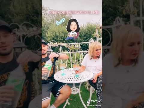 here's Duncan james taking on the sprite challenge