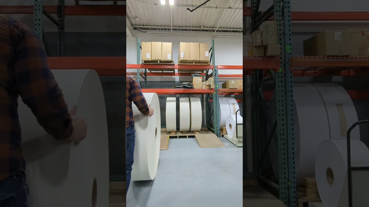 Roll Unwrapping, Book Printing