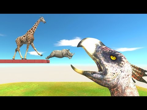 Jump Over Prehistoric Mammals and Attack Mammoth - Animal Revolt Battle Simulator