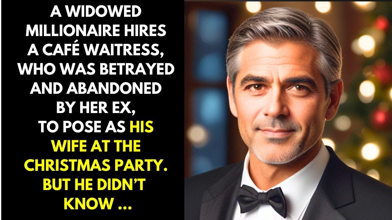 A WIDOWED MILLIONAIRE HIRES A CAFÉ WAITRESS BETRAYED AND ABANDONED BY HER EX, TO POSE AS HIS WIFE