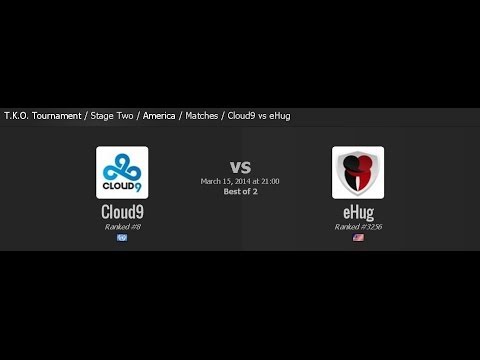 Dota2 - Cloud9 Vs eHug [T.K.O. Tournament] By Pingac
