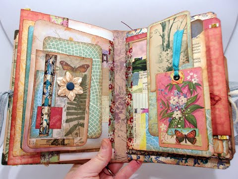SOLD! Stash Buster Junk Journal No 1 Flip-through! Cynthia St Anne Recollect and Ramble