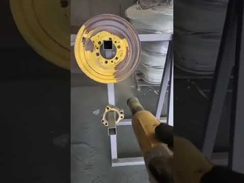 Sand Blasting | Removing Rust and Colour | #shorts