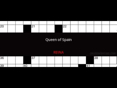 Ruby Queen Crossword Clue