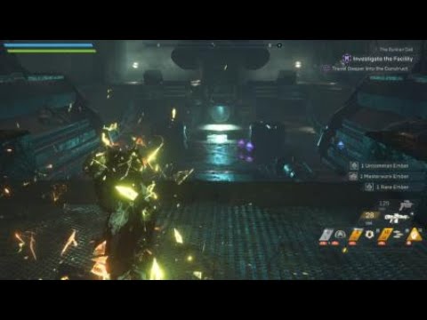 Anthem GM3 Ranger Solo play clear the room Sunken Cell