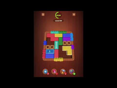 Wood Block Jam Levels 511-512-513-514-515-516-517-518-519-520