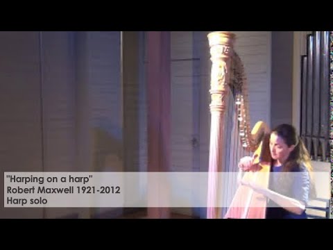 Harping on a harp by Robert Maxwell Silke Aichhorn, harp