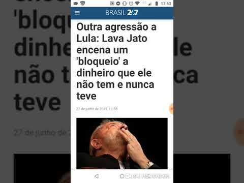 Brasil 247: "agressão" a Lula: "encenação" de bloqueio de dinheiro que ele "nunca teve" [Fake news]