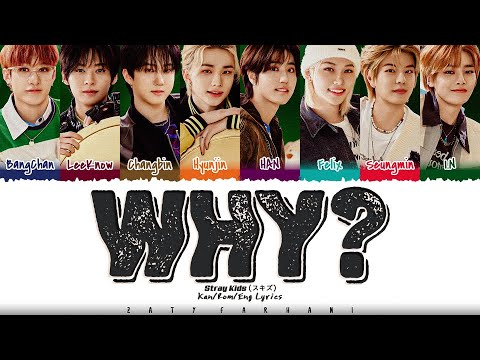 Stray Kids (スキズ) - 'WHY?' [Re: Revenge OST] Lyrics [Color Coded_Kan_Rom_Eng]