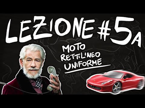 FISICA Teoria #5 - VELOCITA', MOTO rettilineo UNIFORME