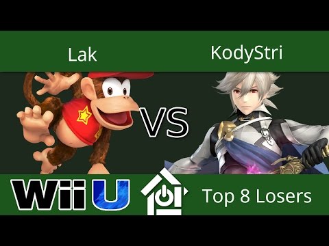 Gwinnet Brawl 10/01/2016 - Lak (Diddy Kong) vs KodyStri (Corrin) - Smash 4 Top 8 Losers