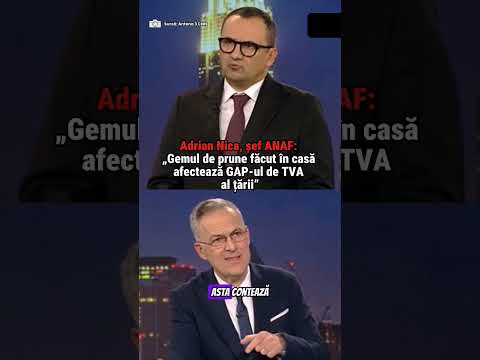 Declarațiile uluitoare ale șefului ANAF: "Gemul de prune făcut în casă afectează GAP-ul de TVA"!