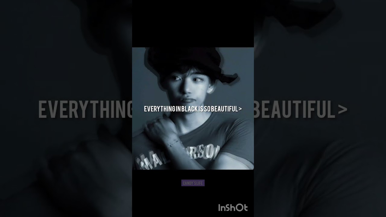 Why everything in black is so beautiful?!🖤🔥 #viral #trending #btsv #jungkook #aesthetic