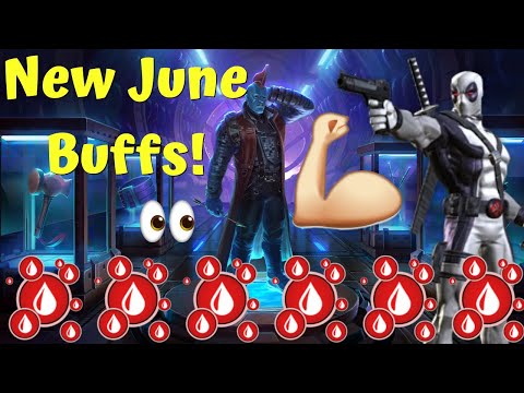 NEW JUNE BUFFS! YONDU & DEADPOOL X-FORCE! Full Breakdown! So Much Bleed! New Utility/Animations!MCOC