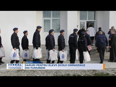 Daruri pentru elevii Școlii Gimnaziale din Fumureni