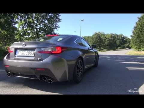 Lexus RC F Carbon Beschleunigung 0 - 100 km/h / Sound