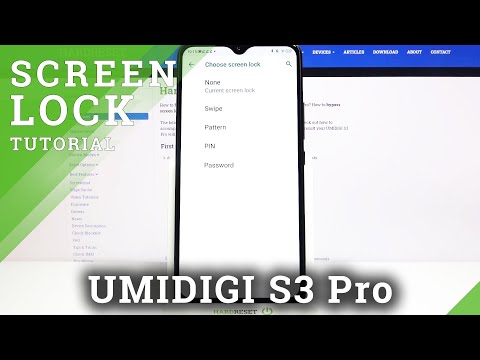 How to Set Up Screen Lock in Umidigi S3 Pro – Choose Locking Method