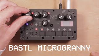 Video thumbnail for Bastl Microgranny 2.0 - Demo and tape sampling by Ezra Fike