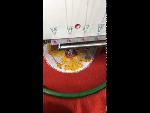 Вышивка на кимоно