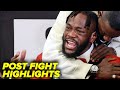 HIGHLIGHTS • DEONTAY WILDER VS ROBERT HELENIUS EMOTIONAL POST FIGHT PRESS CONFERENCE