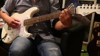 Video thumbnail for Provision オリジナル セミホロウ・ストラト『PSST』ハードテイル SSH Alder body by Bottom's Up Guitars {ボトムズアップギターズ}公式CH