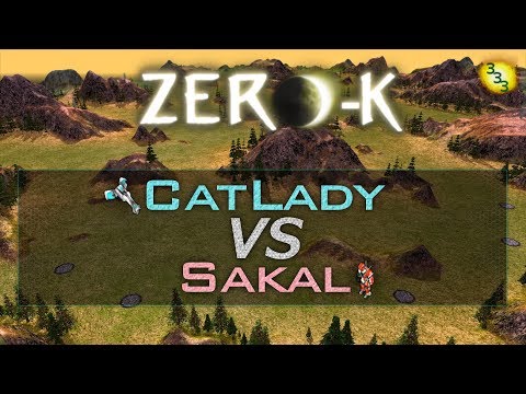 2019/05/04 #1: CatLady(Hov) vs Sakal(Cl) on Otago - Zero-K