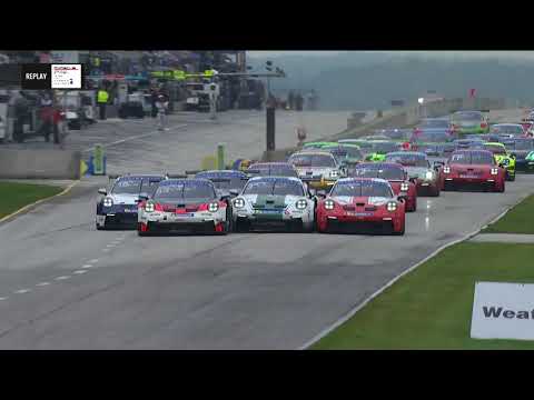 IMSA WTSC第8戦ロード・アメリカ ポルシェ カレラCupのレース2動画