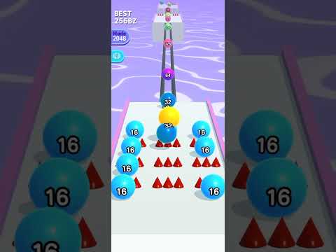 BALL RUN 2048 FALL 512V AND ∞ MODE