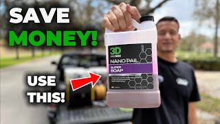 How to Get MORE FOAM & SAVE MONEY! - 3D Nano Pail SUPER SOAP Product REVIEW