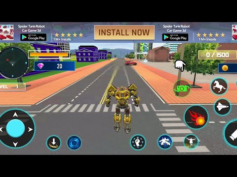 Horse Robot Car Game-Android Gameplay