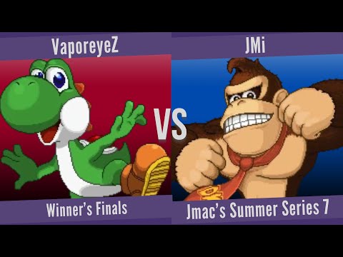 VaporeyeZ (Yoshi) vs. JMi (Multiple) - Winner's Finals - Jmac's Summer Series 7