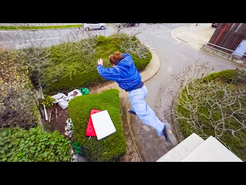 TEAM PHAT VS Bush Jump Challenges!