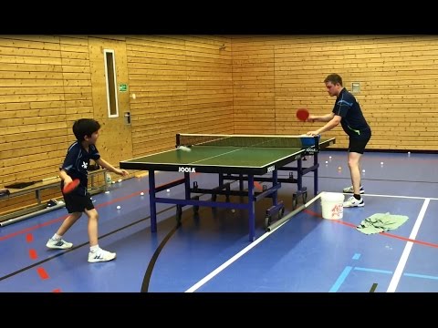 Fördern durch fordern: Nachwuchstrainer Sokrates im Balleimertraining mit Fatih!