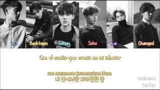 EXO - What If (시선 둘, 시선 하나) Korean Version [ Sub Español /Romanizacion/Hangul] (Color Coded)