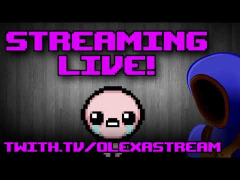 LIVE ON TWITCH! ISAAC MINIGAMES!