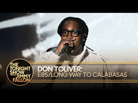 Don Toliver: E85/Long Way to Calabasas | The Tonight Show Starring Jimmy Fallon