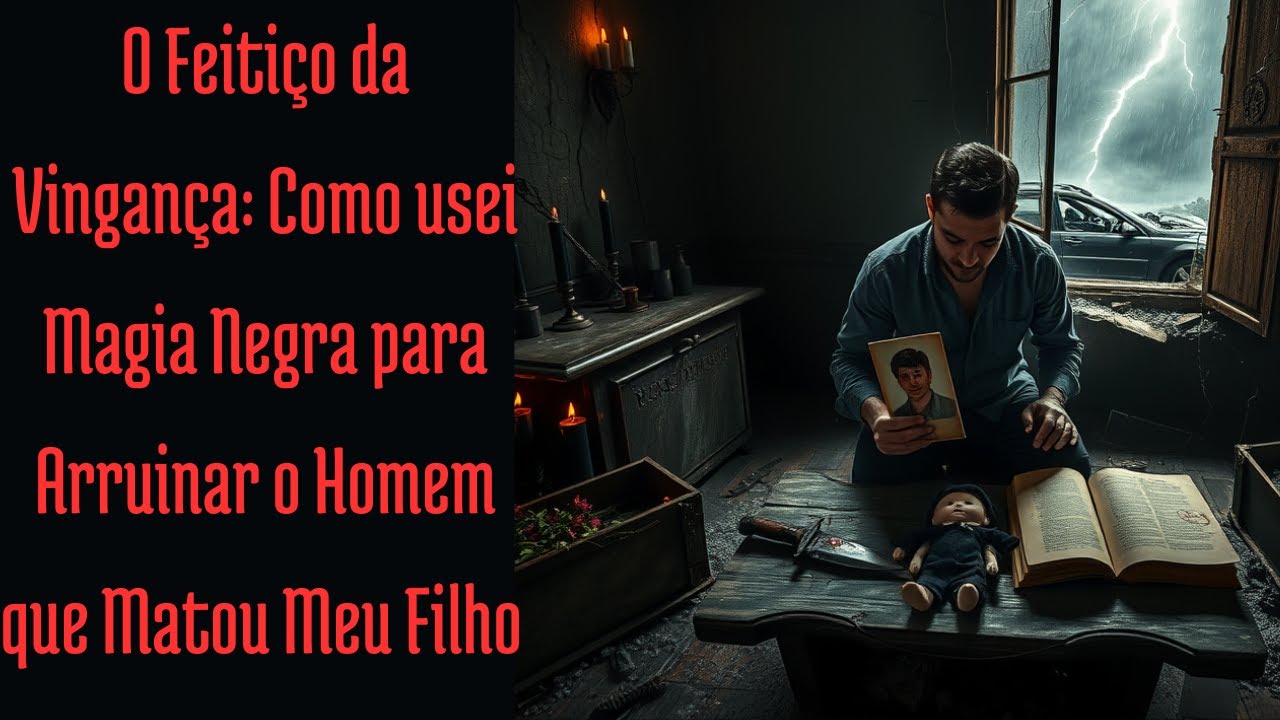 O Feitiço da Vingança: Como usei Magia Negra para Arruinar o Homem que Matou Meu Filho