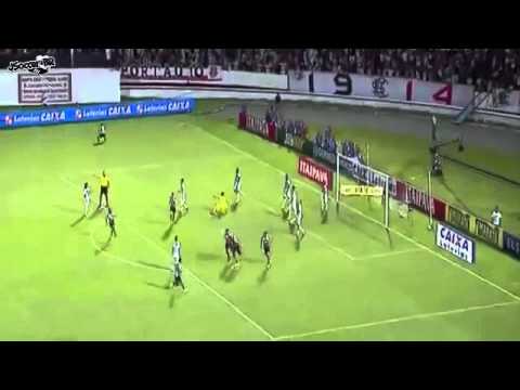 Gols-Santa Cruz 2x1 Campinense primeiro jogo a final da copa do nordeste 2016