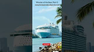 3rd largest cruise ship at Miami Port (Part-1) || #shorts #youtubeshorts #trending #cruiseship