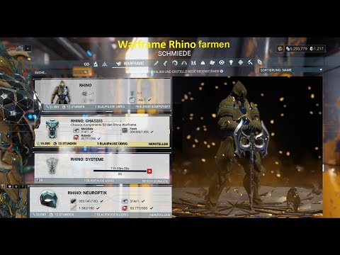 Warframe Rhino farmen & Fähigkeiten 2023/2024