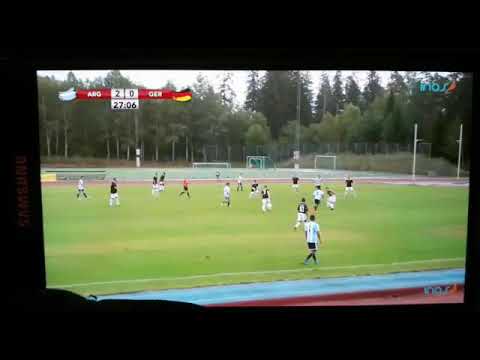 Gol de la final del sub15 en el mundial contra Alemania