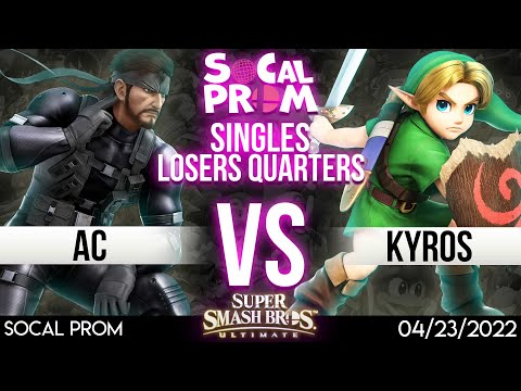 SoCal Prom Losers Quarters - AC (Snake) vs Kyros (Young Link) - SSBU Tournament