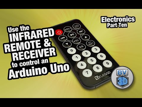 Get Started in Electronics #10 - Using the Infrared Remote and Sensor