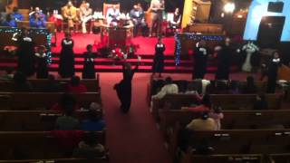 Powerful Praise &quot;There He Is&quot; trin-a-tee 5:7 dance