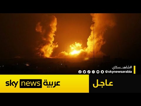 فيديو | غارات إسرائيلية عنيفة على حمص واللاذقية في سوريا