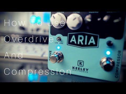 Keeley Aria Compressor/Overdrive 2018 - Present - Blue image 4