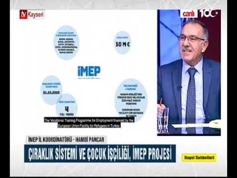 Hayat Sohbetleri-Hamdi Pancar-Çıraklık Sistemi ve Çocuk İşçiliği Projesi 15.11.2023