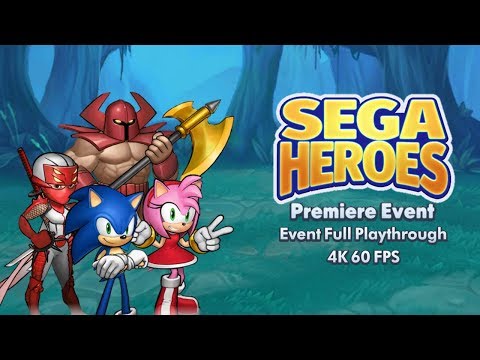 Sega Heroes (Android) | Premiere Event Full Playthrough