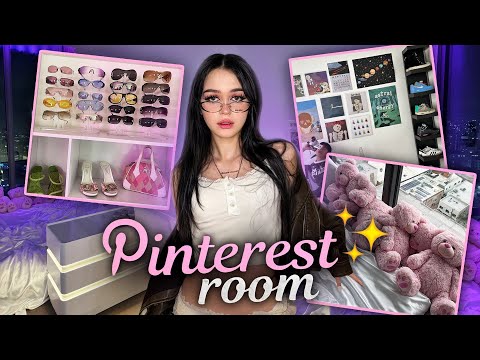 I had a TERRIBLE ROOM before/ ROOM MAKEOVER ✨ pinterest inspired