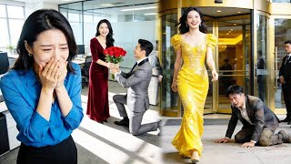 Mijn man gaf zijn maîtresse bloemen waar ik bij was. Scheiding! Ik ben een miljardair en CEO. Hij barstte in tranen uit!